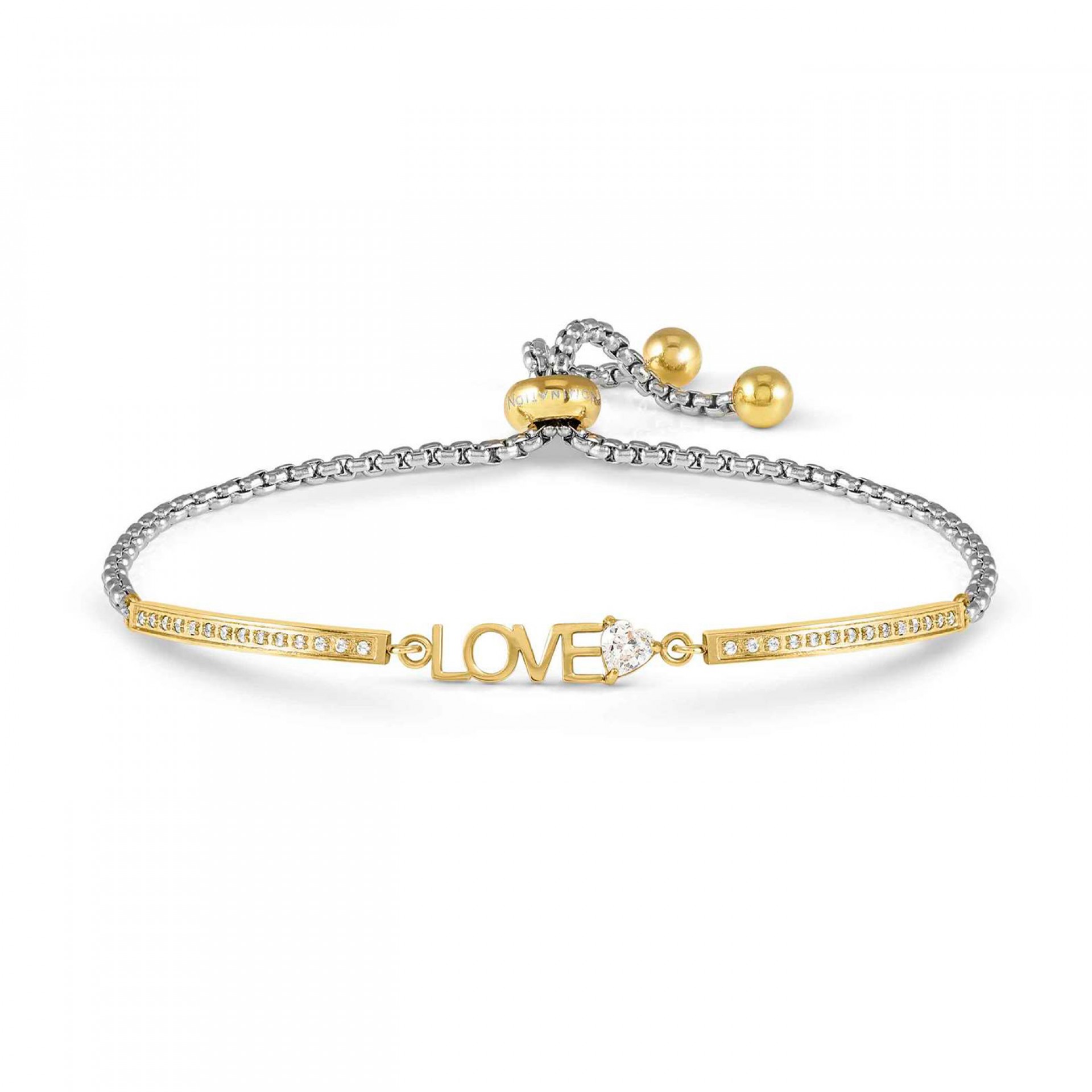Pulseira Milleluci Love Bicolor