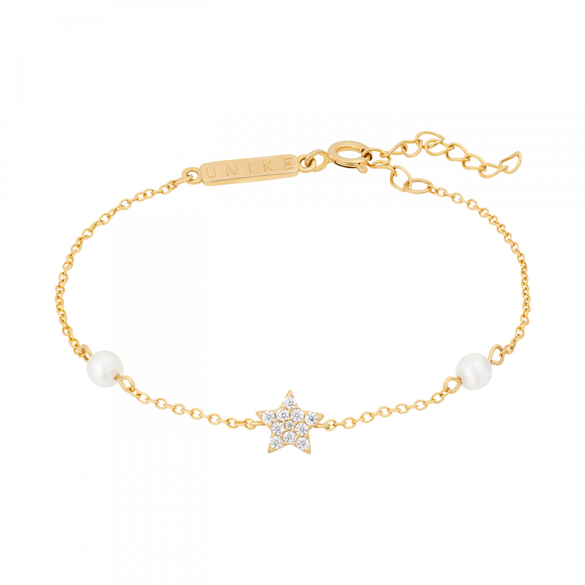 Pulseira Star & Pearls Golden