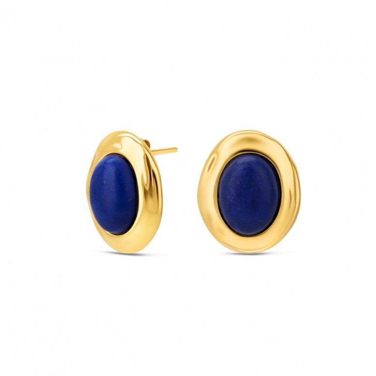 Brincos Element Blue Golden
